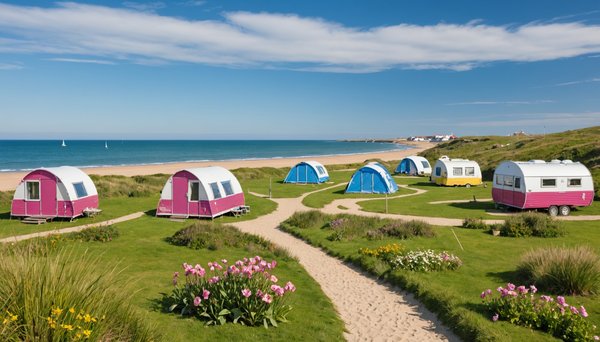Pourquoi visiter les sables-d'olonne au printemps ? avec le camping les logeries